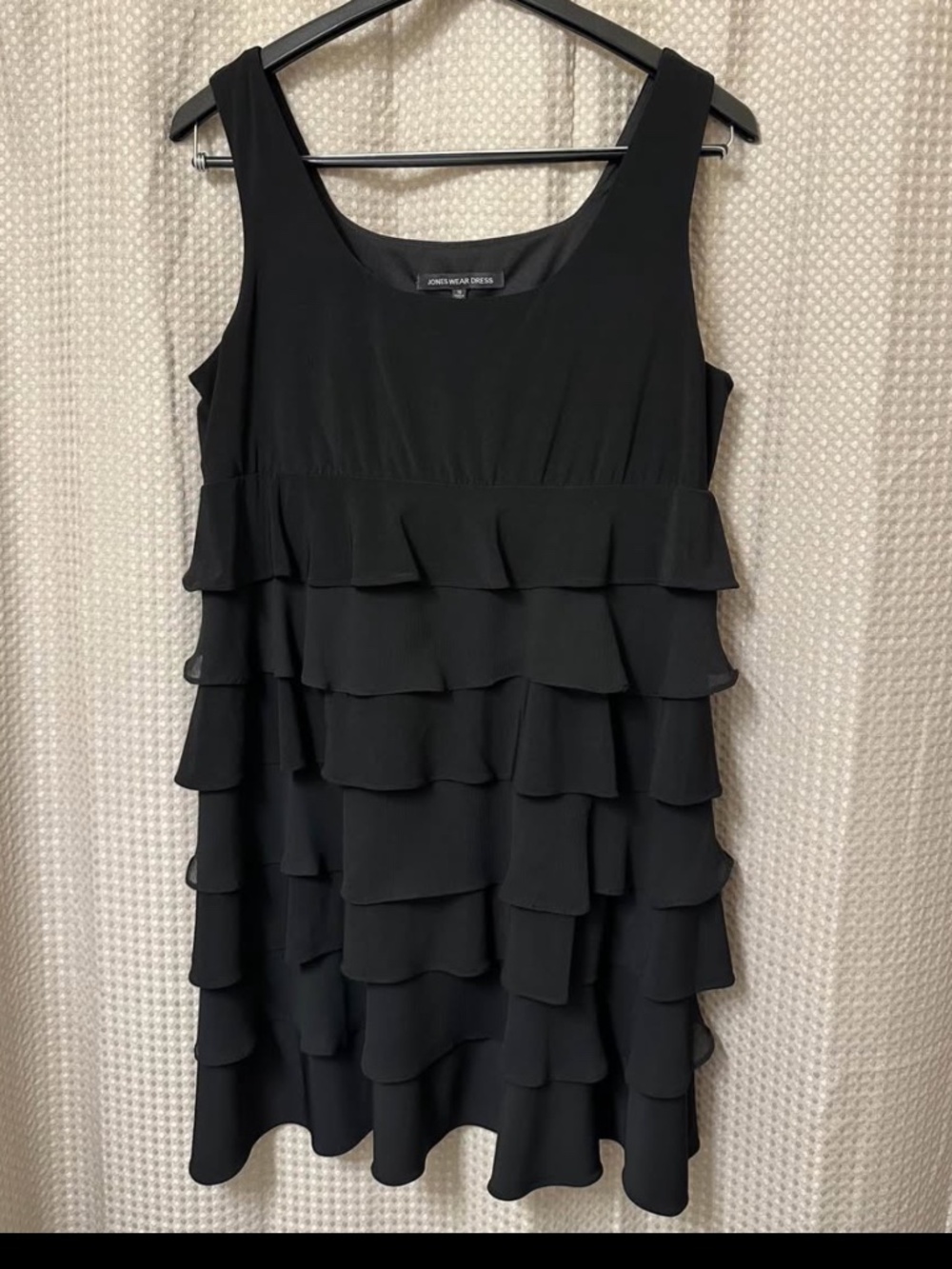 Beautiful Black tiered ruffle dress Size 16